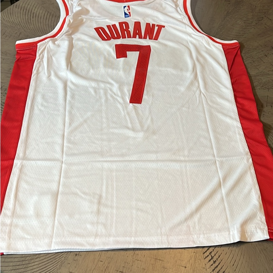 Red And White Basketball Jersey Durant